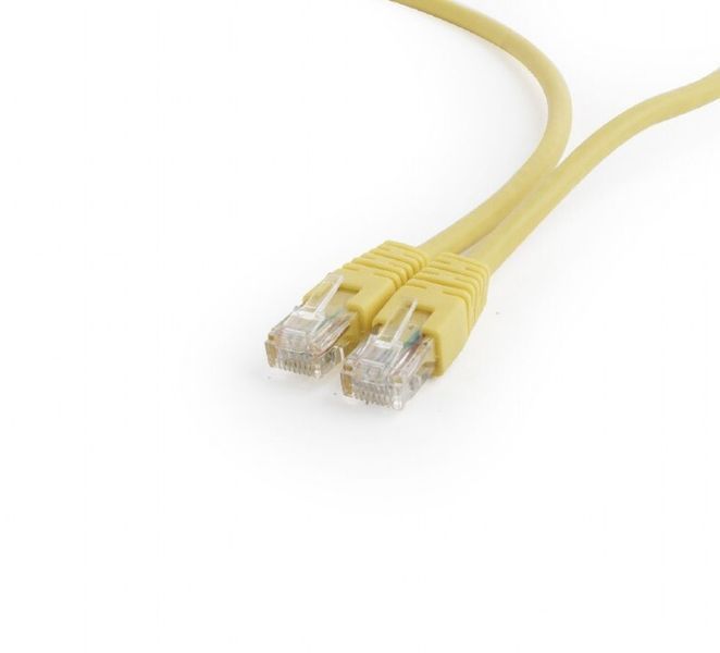 Патч корд Cablexpert UTP Cat. 6 2 м PVC Жовтий (PP6U-2M/Y) H00000100766 фото