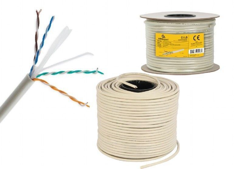 Кабель витая пара Cablexpert UTP Cat 6 PVC 4 х 2 х 0.56 (UPC-6004SE-SOL) H00000272919 фото