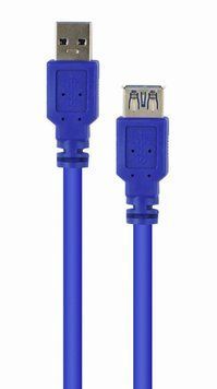 Кабель Cablexpert USB Type A - USB Type A 3 м USB 3.0 (USB 3.1 Gen 1) (CCP-USB3-AMAF-10) H00000180045 фото