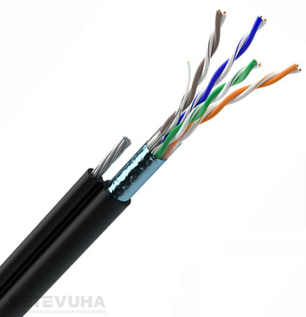 Кабель вита пара OK-Net FTP Cat 5e PE 4 х 2 х 0.51 (49312m305) H00000001422 фото