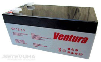 Акумуляторна батарея Ventura 3.3 Аг AGM 12 В (GP 12-3,3) H00000000243 фото