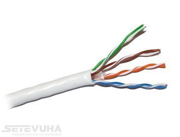 Кабель вита пара Merlion UTP Cat 5e PVC 2 х 2 х 0,50 (Merlion_3489) H00000037564 фото