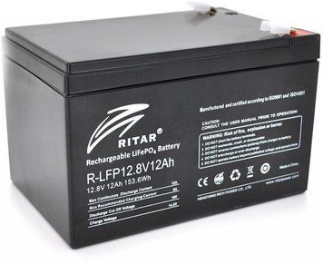 Акумуляторна батарея Ritar 18 Аг LiFePO4 12.8 В (R-LFP 12.8V 18Ah) H00000043513 фото
