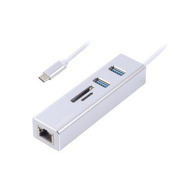 USB-хаб Maxxter (NECH-2P-SD-01) H00000344212 фото
