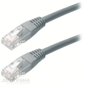 Патч корд Ritar UTP Cat. 5e 15 м PVC (PCR-CU/15G) H00000037866 фото
