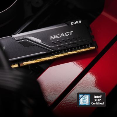 Оперативная память Kingston Fury Beast DIMM DDR4 16 ГБ (2 &times; 8 ГБ) (KF436C17BBK2/16) H00000063904 фото