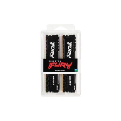 Оперативная память Kingston Fury Beast DIMM DDR4 16 ГБ (2 &times; 8 ГБ) (KF436C17BBK2/16) H00000063904 фото