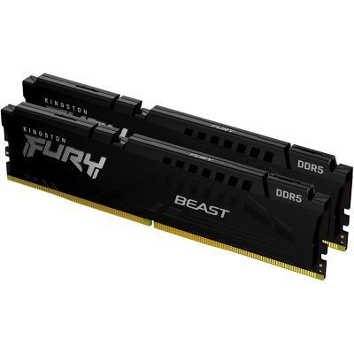 Оперативна пам'ять Kingston Fury Beast DIMM DDR5 16 Гб (2х8 Гб) (KF556C40BBK2-16) H00000252362 фото