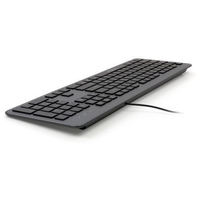 Клавіатура Vinga провідна (KB735 black-grey) H00000176648 фото