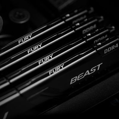 Оперативная память Kingston Fury Beast DIMM DDR4 16 ГБ (2 &times; 8 ГБ) (KF436C17BBK2/16) H00000063904 фото