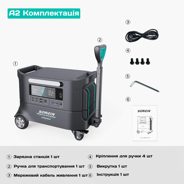 Зарядная станция Sorein (Sorein A2) H00000470861 фото