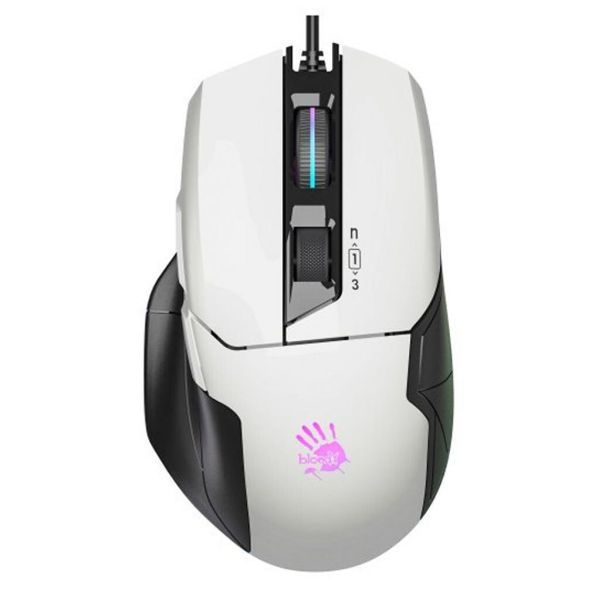 Мышь A4Tech проводная игровая (W70 Max Bloody (Panda White)) H00000076025 фото