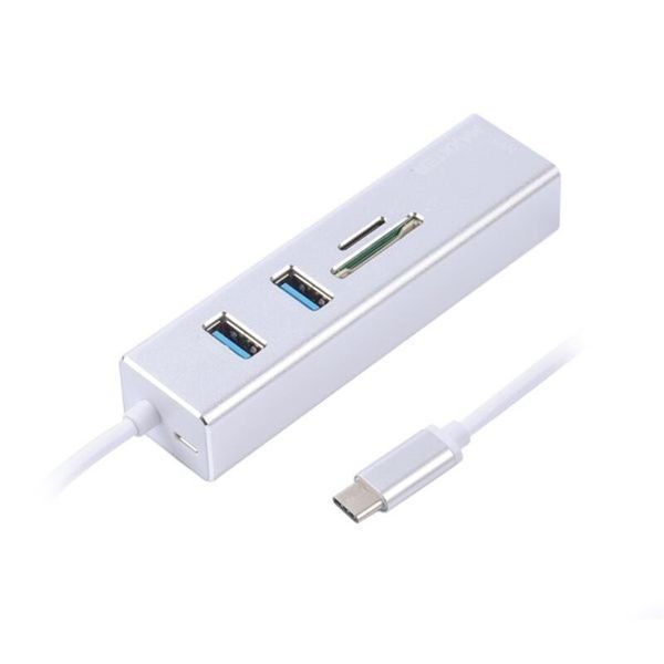 USB-хаб Maxxter (NECH-2P-SD-01) H00000344212 фото