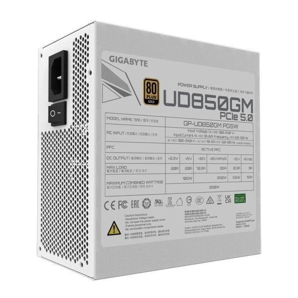 Блок живлення Gigabyte (GP-UD850GM PG5W) H00000420207 фото