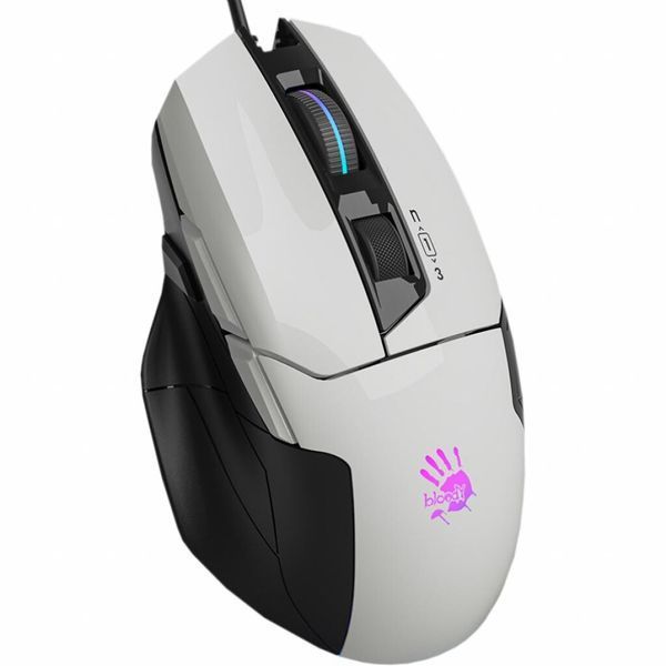 Мышь A4Tech проводная игровая (W70 Max Bloody (Panda White)) H00000076025 фото