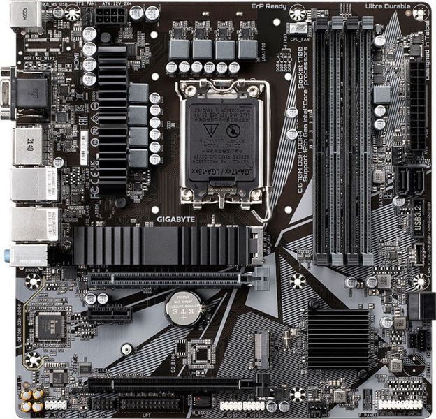 Материнская плата Gigabyte 1700 (Q670M D3H DDR4) H00000341940 фото