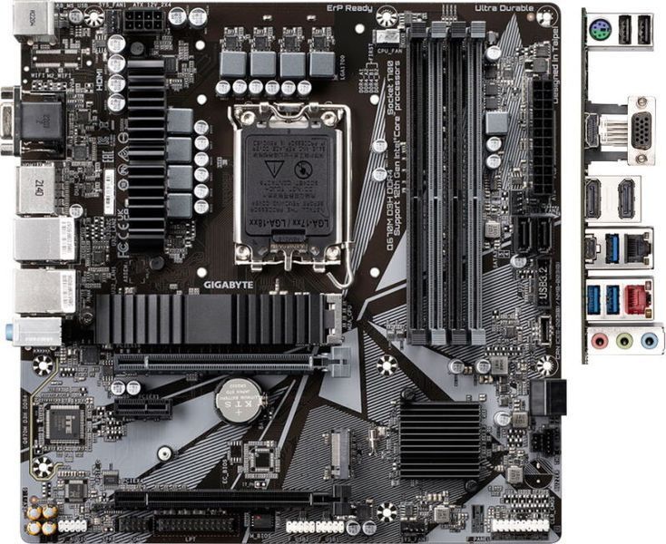 Материнская плата Gigabyte 1700 (Q670M D3H DDR4) H00000341940 фото