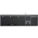 Клавіатура Vinga провідна (KB735 black-grey) H00000176648 фото 1
