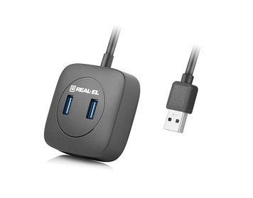 USB-хаб REAL-EL (EL123110010) H00000445863 фото