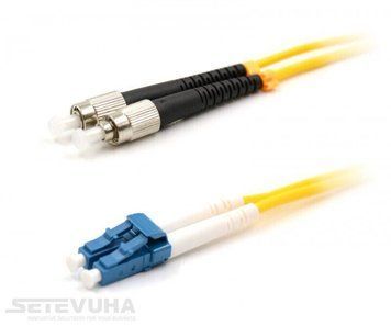 Патч-корд оптический FiberWell FC-LC UPC SM Duplex 50м (UPC-50FCLC(SM)D(FW)) H00000041088 фото