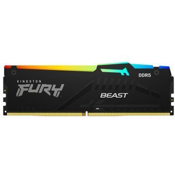 Оперативная память Kingston Fury Beast RGB DIMM DDR5 16ГБ (KF552C40BBA-16) H00000254717 фото