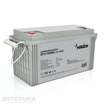 Акумуляторна батарея Merlion 150 Аг AGM 12 В (GP121500M8) H00000037530 фото