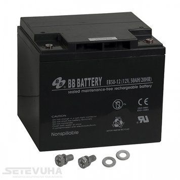 Аккумуляторная батарея B.B. Battery 50 Ач AGM 12 В (EB50-12) H00000009865 фото