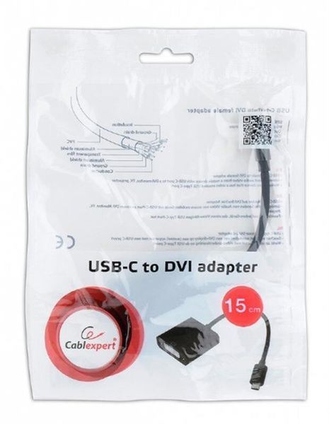 Адаптер-перехідник Cablexpert (A-CM-DVIF-01) H00000179715 фото
