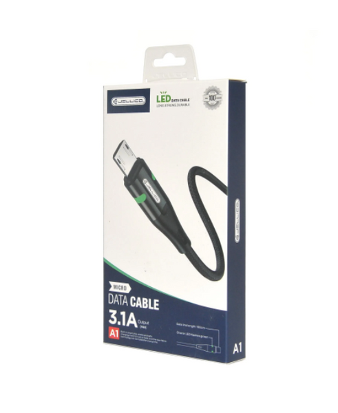 Кабель Jellico USB Type A - Micro-USB 1 м USB 2.0 (RL064424) H00000184700 фото