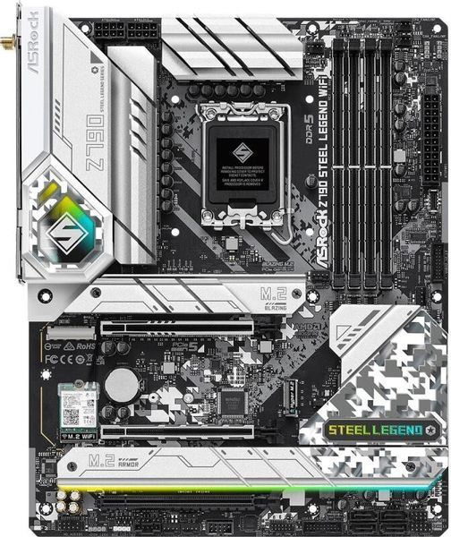 Материнська плата ASRock 1700 (Z790 STEEL LEGEND WIFI) H00000343654 фото