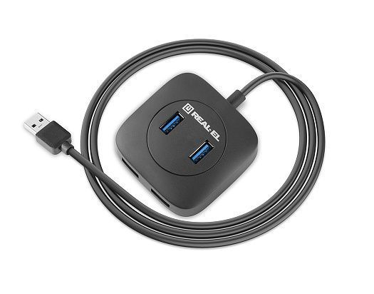 USB-хаб REAL-EL (EL123110010) H00000445863 фото