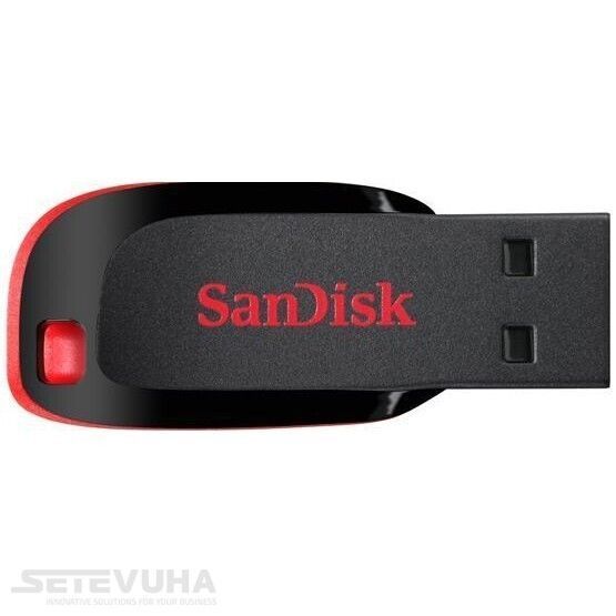 Флеш память USB SanDisk Cruzer Blade 16ГБ USB 2.0 (SDCZ50-016G-B35) H00000038199 фото