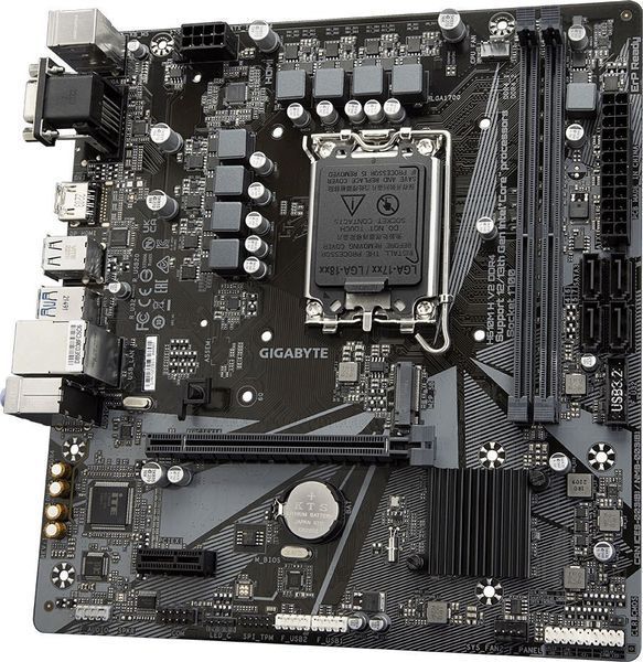 Материнская плата Gigabyte 1700 (H610M H V2 DDR4) H00000350857 фото