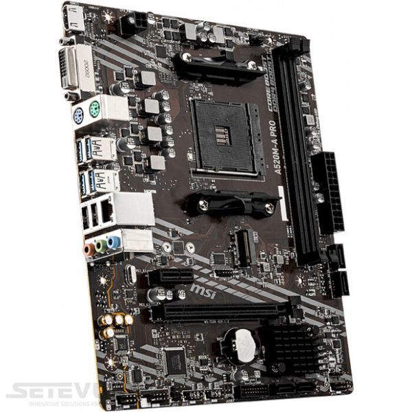 Материнська плата MSI АМ4 (A520M-A_PRO) H00000035493 фото