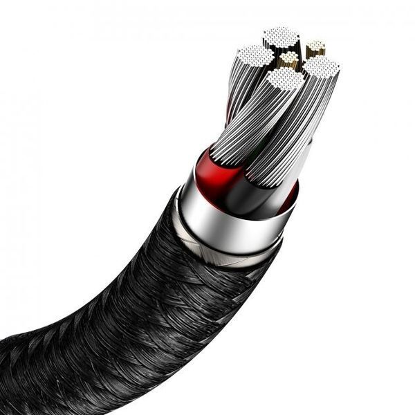 Кабель BASEUS USB Type C - USB Type A 2 м USB 2.0 (CAKF000201) H00000256047 фото