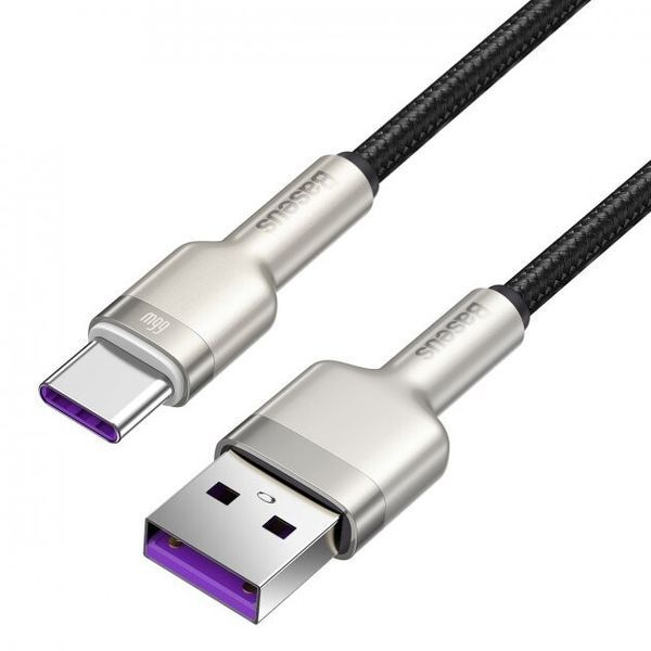 Кабель BASEUS USB Type C - USB Type A 2 м USB 2.0 (CAKF000201) H00000256047 фото