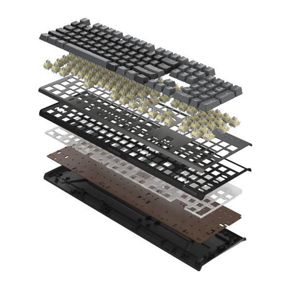 Клавіатура A4Tech (FS100 (Stone Black)) H00000457485 фото
