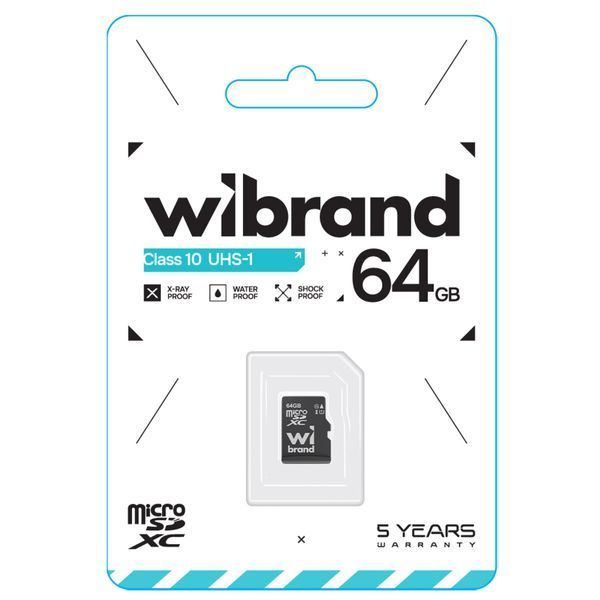 Карта памяти Wibrand (WICDXU1/64GB) H00000460343 фото