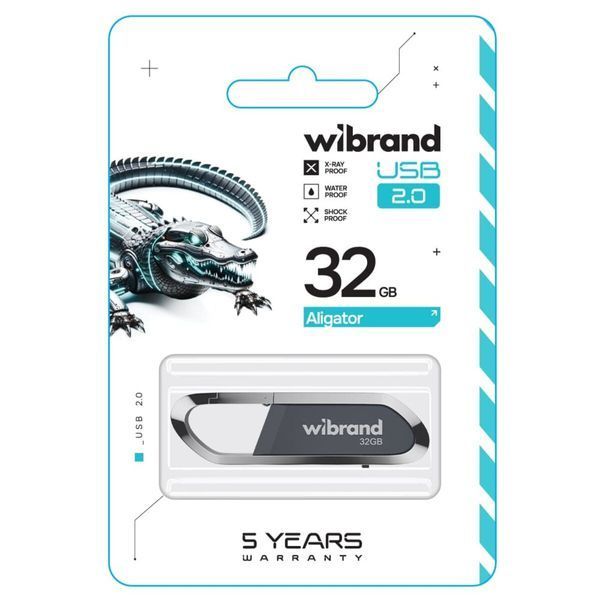 Флеш пам'ять USB Wibrand (WI2.0/AL32U7G) H00000460075 фото