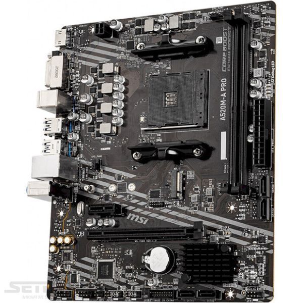 Материнська плата MSI АМ4 (A520M-A_PRO) H00000035493 фото
