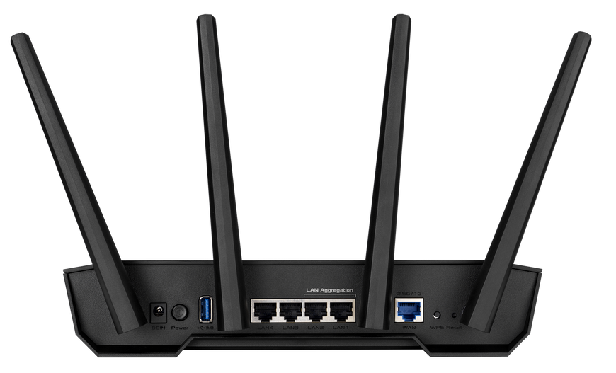 Беспроводной маршрутизатор ASUS Двухдиапазонный Wi-Fi 6 2.5GbE MU-MIMO (TUF-AX3000 V2) H00000350278 фото