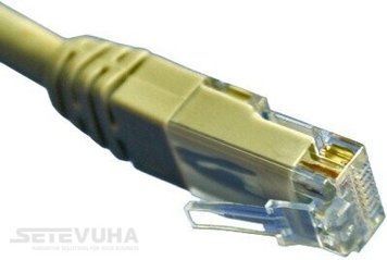 Патч корд Kingda UTP Cat. 5e 1 м PVC Сірий (KD-PAUT3100GY) H00000033160 фото