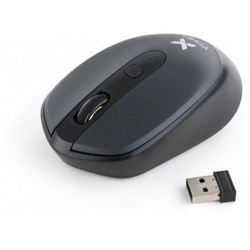 Мышь Vinga беспроводная (MSW-908 Silent Click grey) H00000177255 фото
