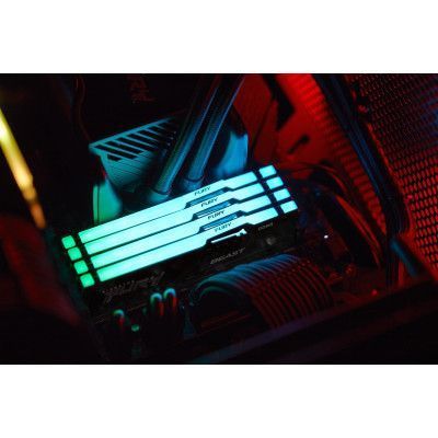 Оперативная память Kingston Fury Beast RGB DIMM DDR5 32ГБ (KF552C40BBA-32) H00000254718 фото
