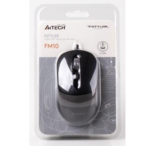 Мышь A4Tech проводная (FM10 (Grey)) H00000075735 фото