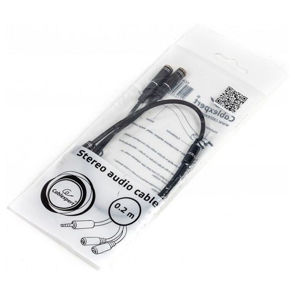 Кабель Cablexpert mini-jack 3.5 мм - mini-jack 3.5 мм 0.2 м (CCA-417M) H00000179939 фото