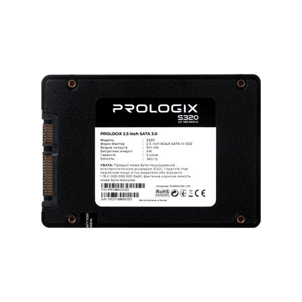 SSD диск ProLogiX (PRO960GS320) H00000412599 фото