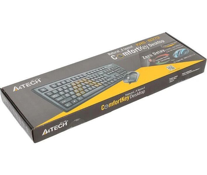 Клавиатура A4Tech проводная (KRS-8372 Black) H00000075877 фото