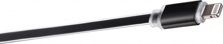 Кабель Logan Apple Lightning - USB Type A 1 м USB 2.0 (EL118-010BK) H00000181599 фото