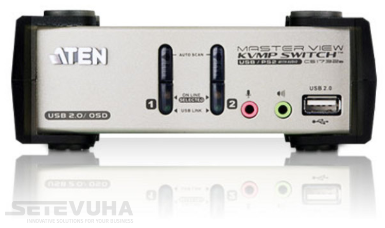 KVM-перемикач ATEN 2-портовий (CS1732B-A7-G) H00000027533 фото
